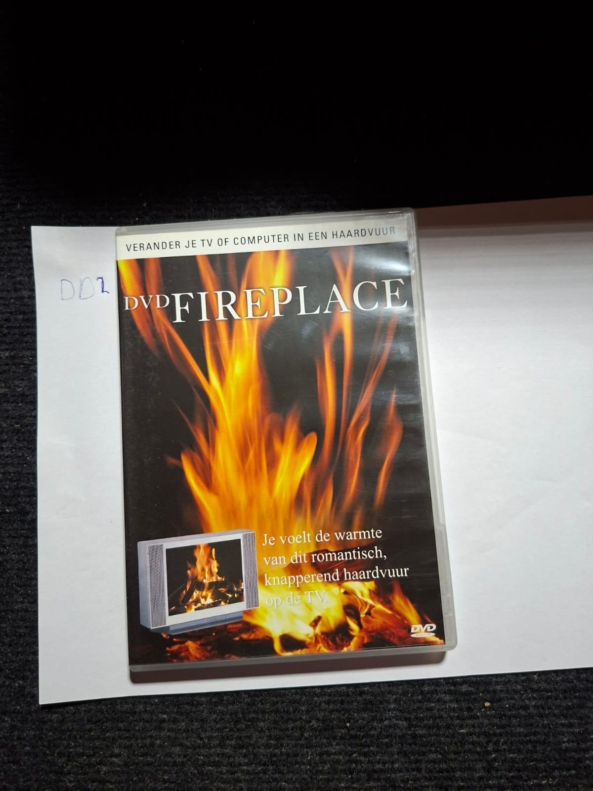 DVD Fireplace: Verander je TV in een knapperend haardvuur, Alle leeftijden, Ophalen of Verzenden, Gebruikt