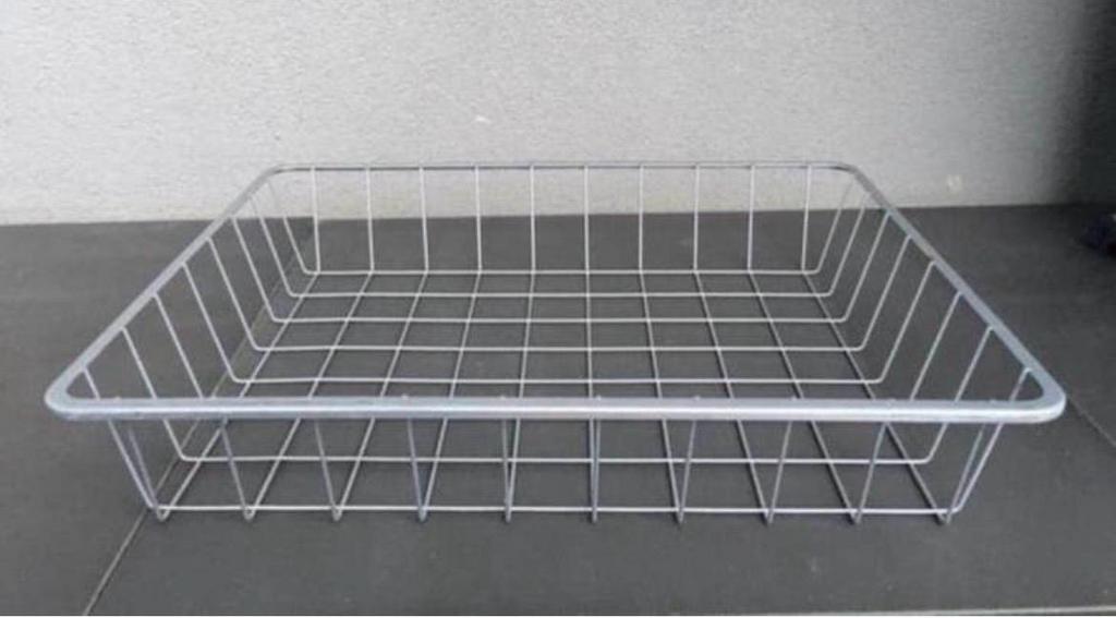 Nieuwe Metalen draadmand 53,5/43,5cm opbergmanden, Overige materialen, Mand, Nieuw, Ophalen of Verzenden