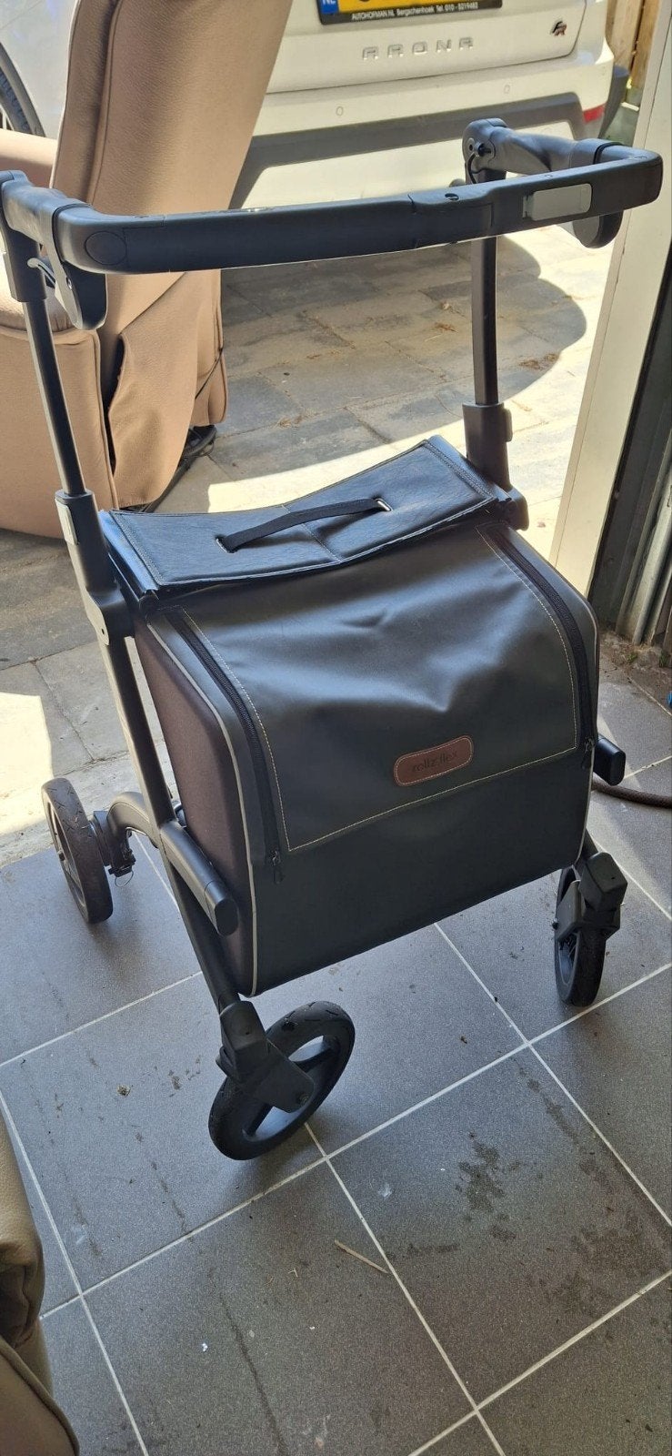Rollator, Ophalen, Opvouwbaar, Zo goed als nieuw