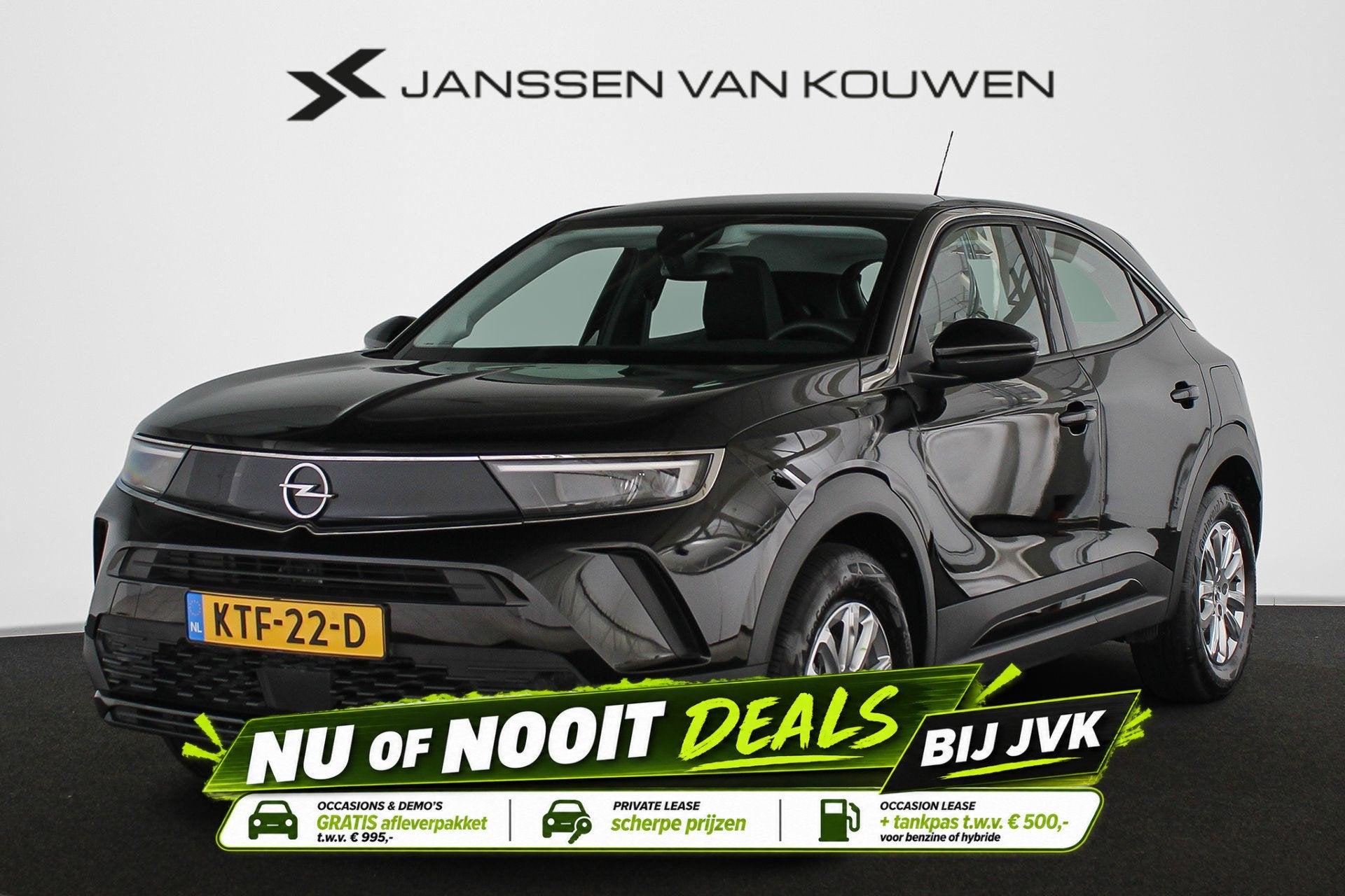 Opel Mokka-e Edition 50-kWh 11kw bl. Stoel-Stuurverwarming A, Auto's, Gebruikt, 100 %, Mokka-e, 338 km
