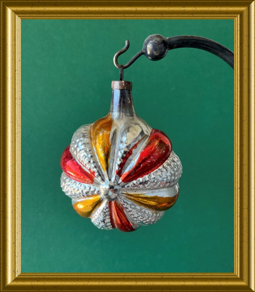 Oude glazen kerstbal (nr 34), Diversen, Gebruikt, ., Ophalen of Verzenden, .