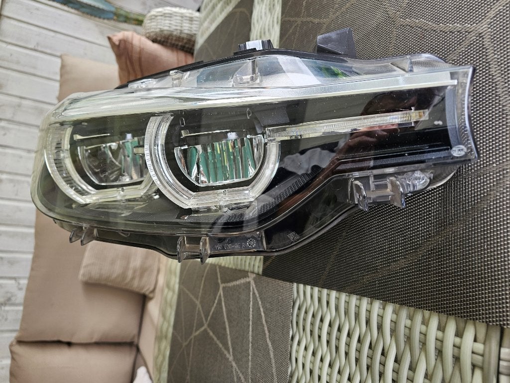Rechter koplamp van BMW 330 origineel: BMW-HELLA, Auto-onderdelen, Ophalen of Verzenden, Gebruikt, BMW