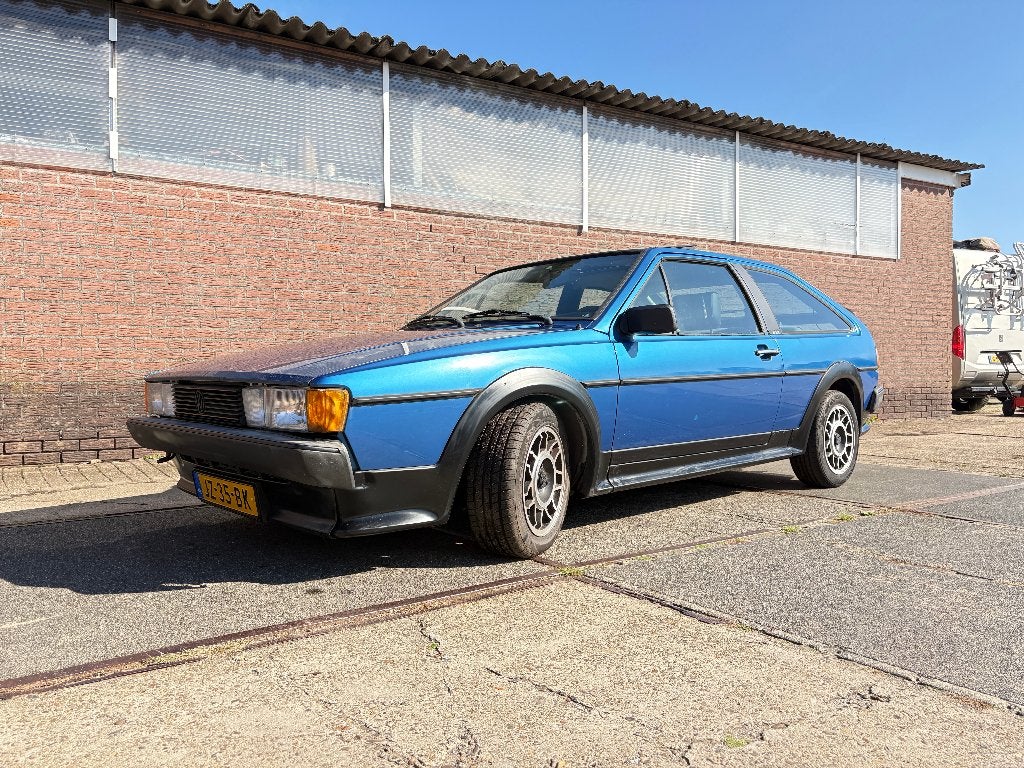 Volkswagen Scirocco 53B GTX 1983, Voorwielaandrijving, 4 cilinders, Blauw, Handgeschakeld