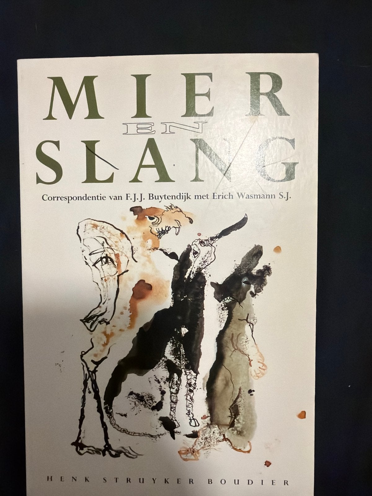 Mier en Slang - Correspondentie Buytendijk & Wasmann, Boeken, Ophalen, Gelezen, Wetenschap