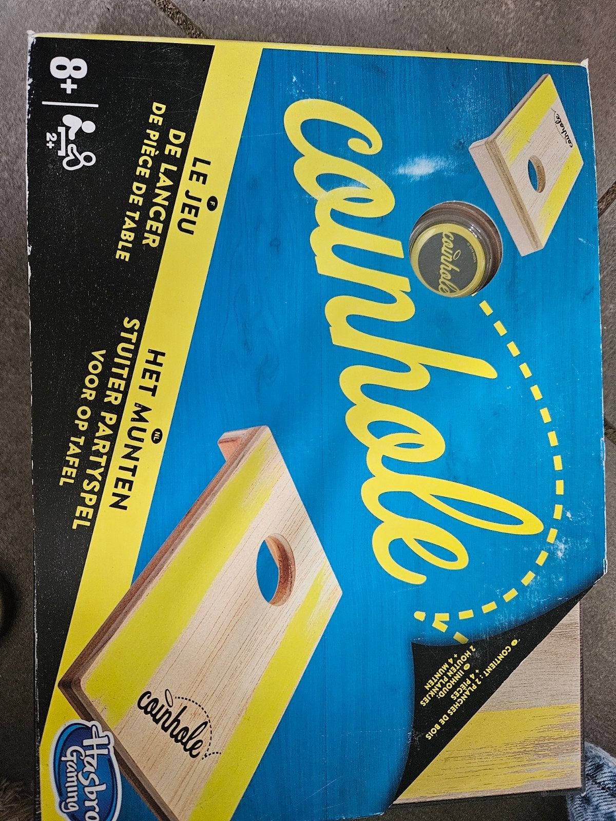 Coinhole Tafel Party Spel - Nieuw in Verpakking, Een of twee spelers, Ophalen of Verzenden, Nieuw, Hasbro Gaming