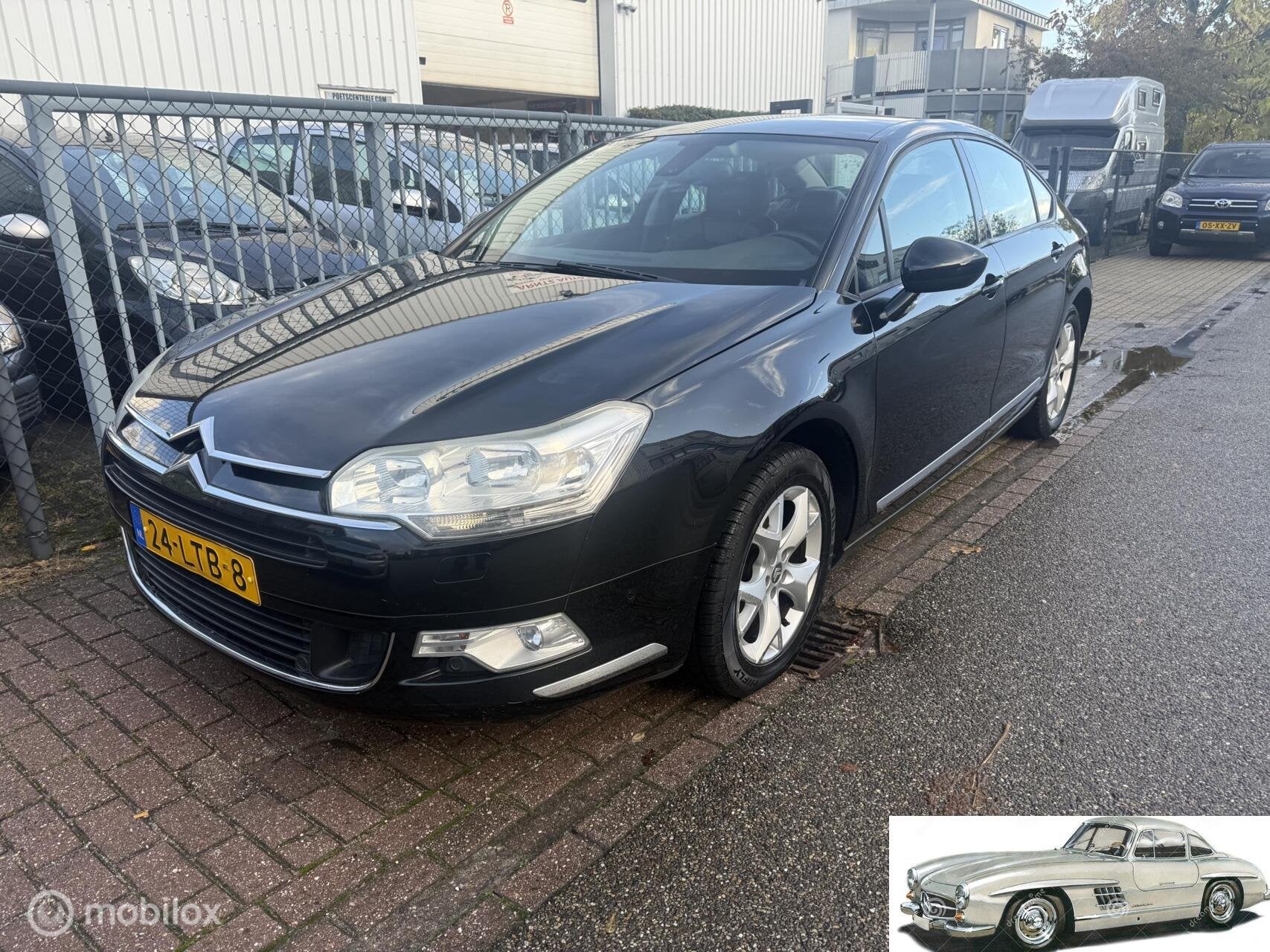 Citroen C5 1.6 Comfort defekt contactslot, Citroën, Zwart, Handgeschakeld, Sedan
