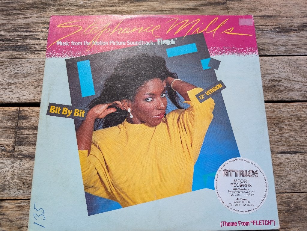 Maxi single - Stephanie Mills - Bit by bit ( Theme Fletch ), Cd's en Dvd's, Vinyl Singles, Ophalen of Verzenden, Zo goed als nieuw