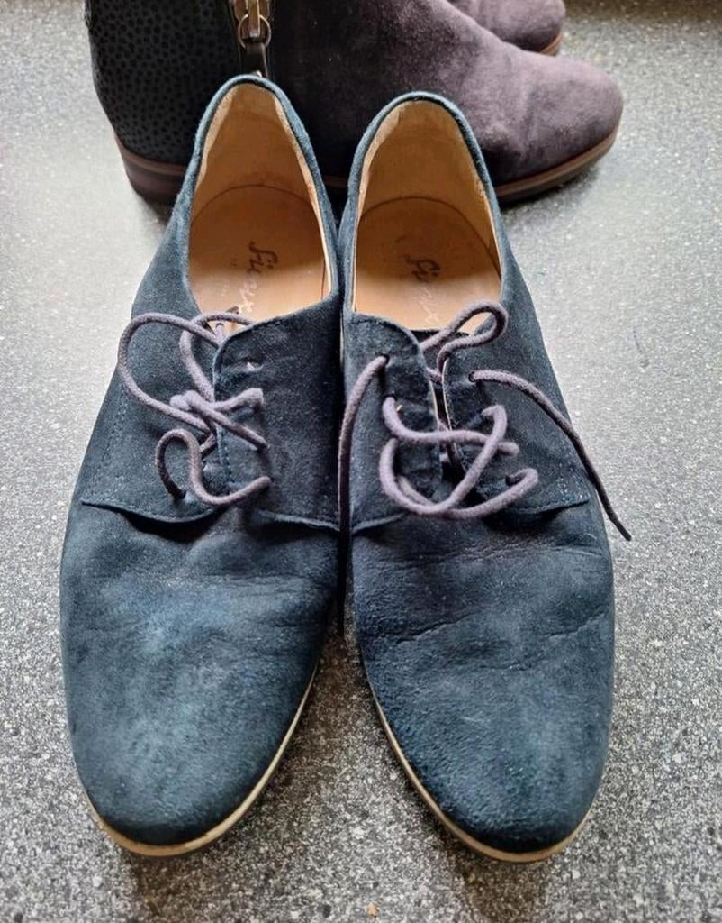 Nette veterschoenen blauw Sioux echt leer maat 39, Kleding | Dames, Schoenen, Instappers, Ophalen of Verzenden, Zo goed als nieuw