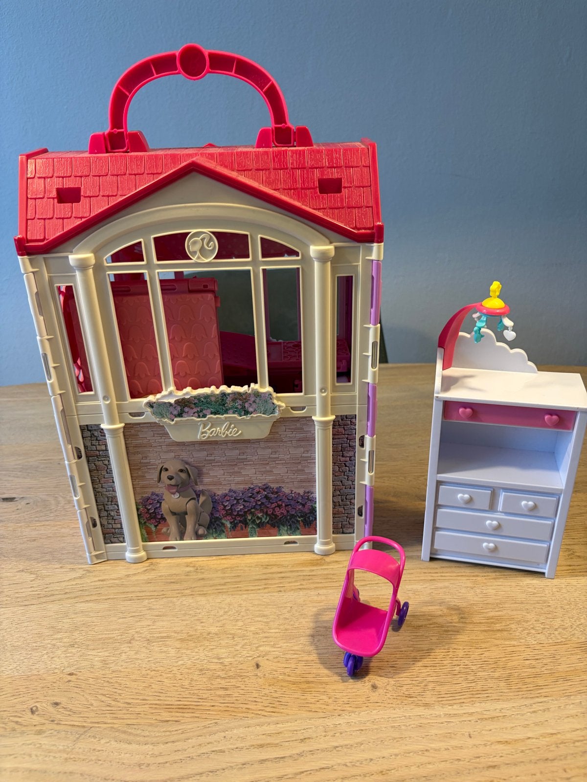 Barbie vakantiehuis van Mattel, Ophalen of Verzenden, Gebruikt, Barbie