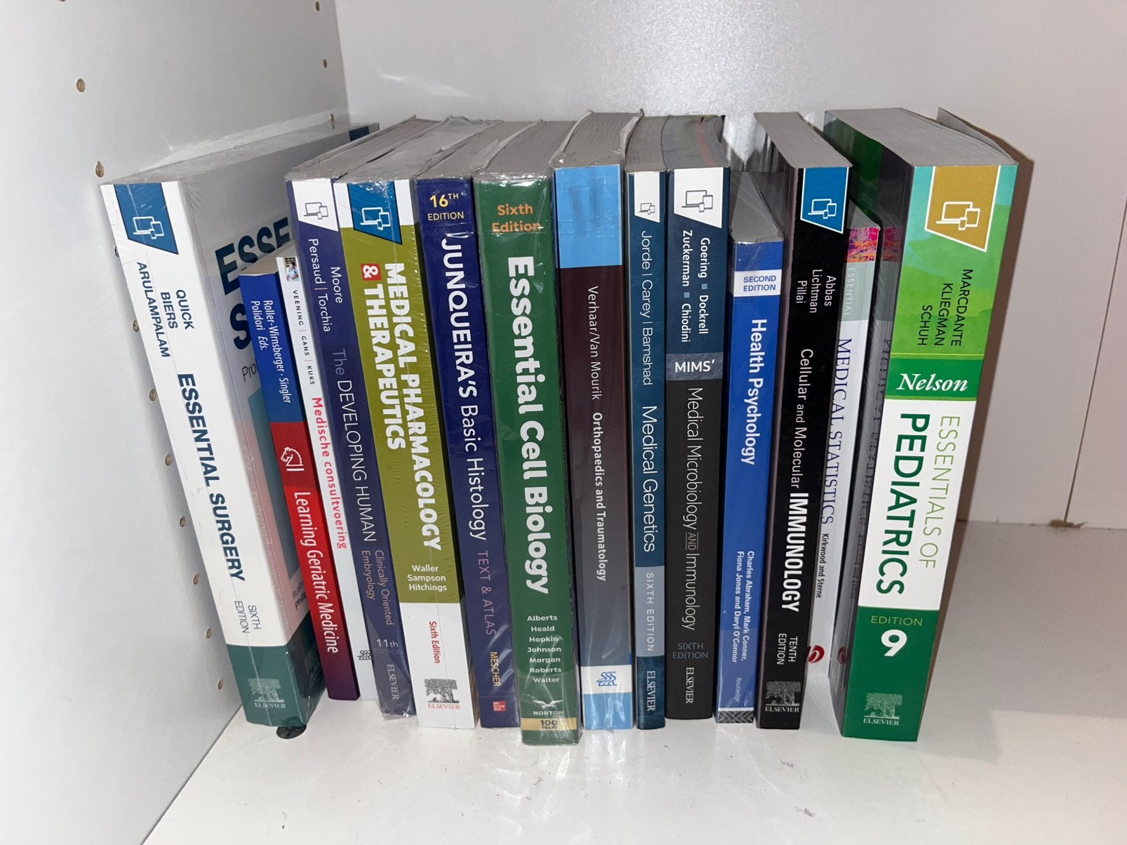Complete set Geneeskunde boeken, RUG, Ophalen of Verzenden, Beta, Zo goed als nieuw, WO