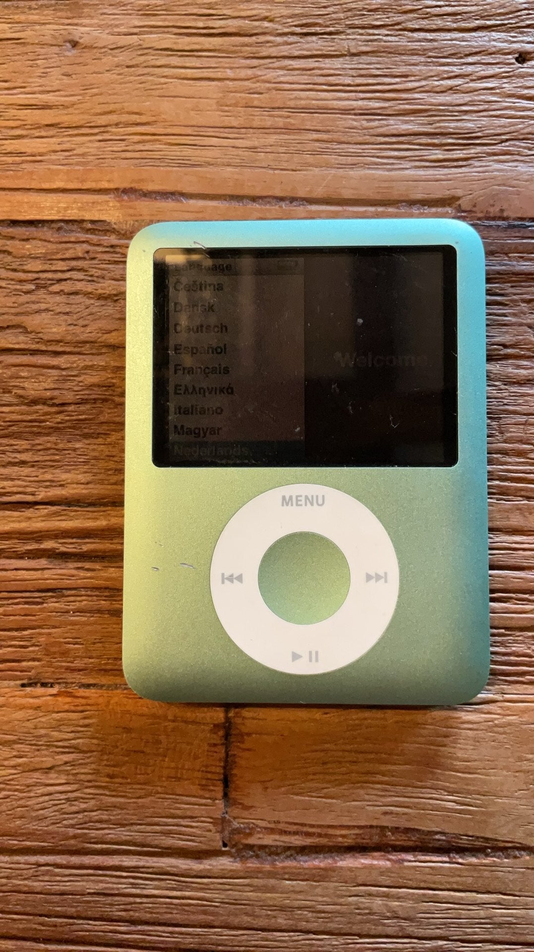 Apple iPod nano 3e Gen – 8GB Groen / Mint | Retro Clickwheel, Ophalen of Verzenden, Gebruikt, Nano, 2 tot 10 GB