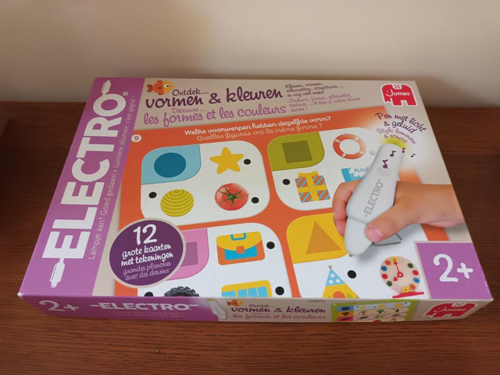Jumbo Electro 2+ Ontdek: Vormen & Kleuren, Kinderen en Baby's, Speelgoed | Educatief en Creatief, Ophalen of Verzenden, Zo goed als nieuw