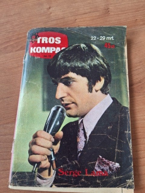 Tros Kompas 1969 Serge Lama Jan Akkerman Gladys Knight, Boeken, Ophalen of Verzenden, Gelezen, Muziek, Film of Tv