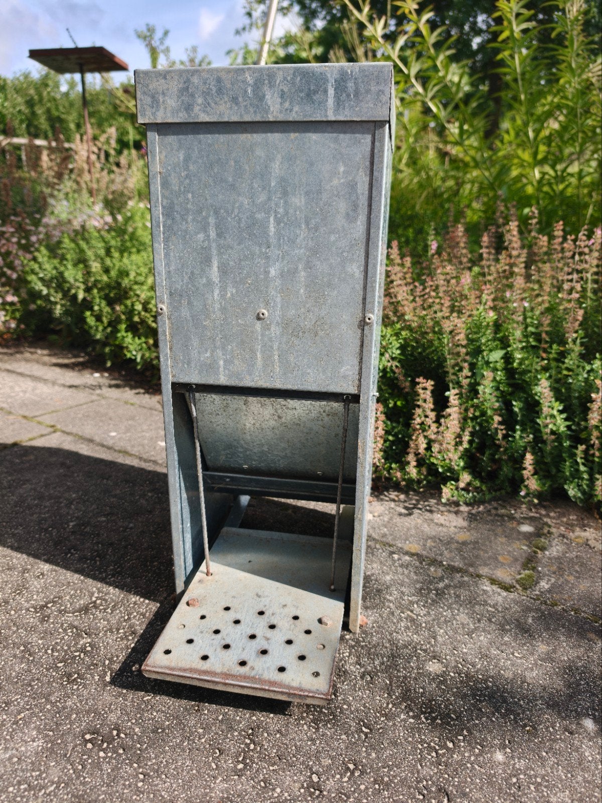 trapbak kippenvoer 12 liter, Ophalen of Verzenden, Gebruikt, Drinken en Voederen
