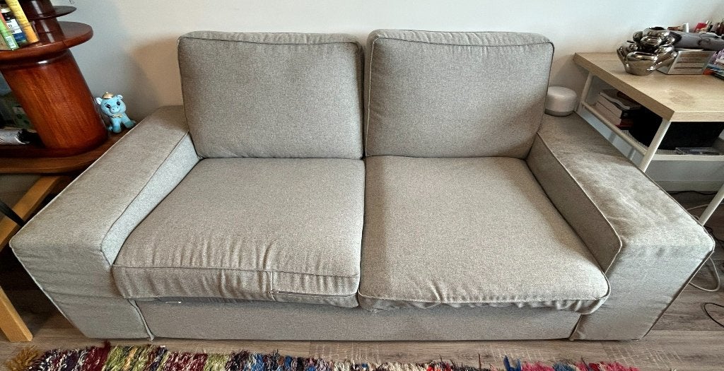 KVIK IKEA Couch, Ophalen, 90 cm, Tweepersoons, Zo goed als nieuw