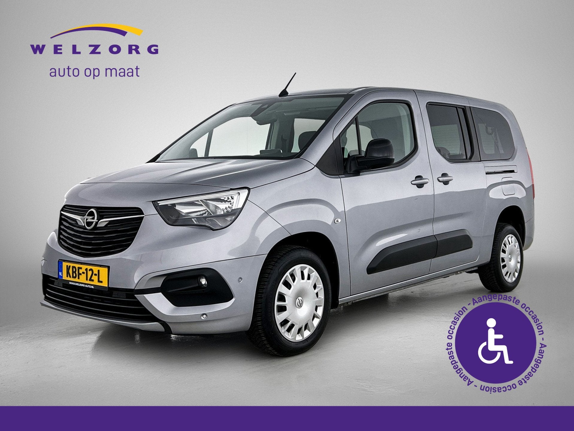 Opel Combo Life 1.2 Direct Leverbaar! Rolstoelauto, Auto's, Automaat, 12 maanden, Stof, Gebruikt