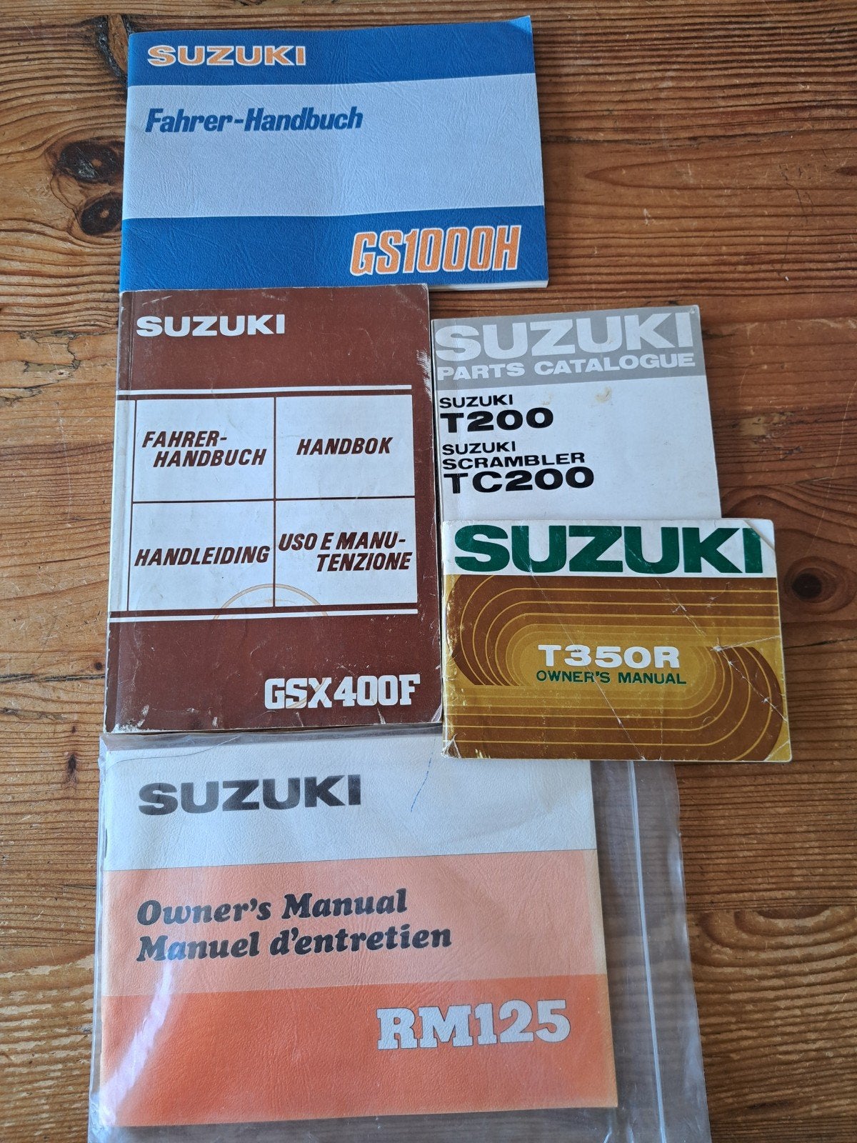 Suzuki handleiding.5x., Ophalen of Verzenden, Suzuki