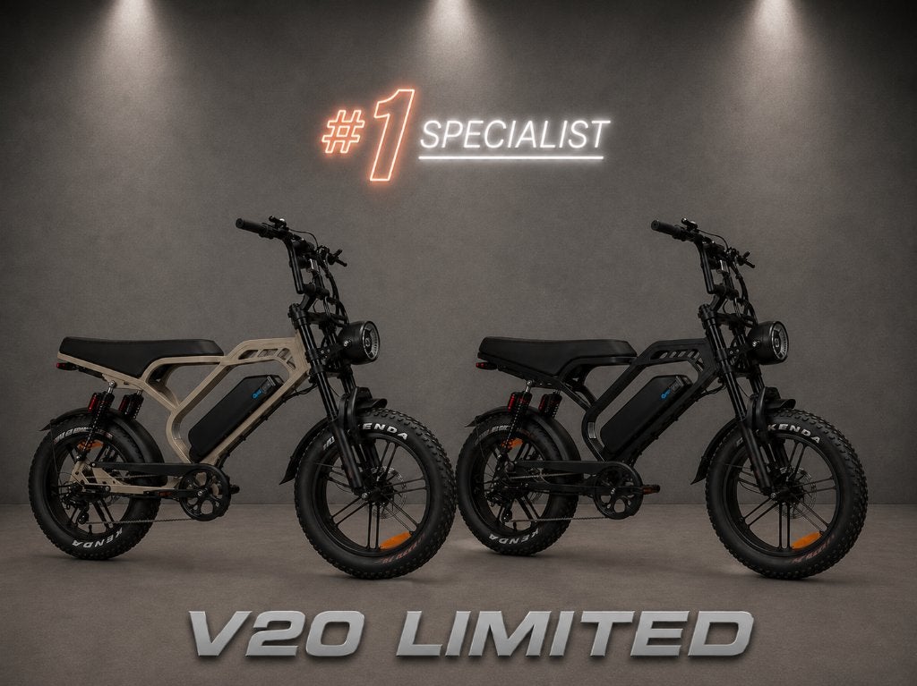 Fatbike QMWheel V20 LIMITED | Gratis kettingslot | Garantie, Fietsen en Brommers, Elektrische fietsen, Overige merken, Nieuw, Ophalen of Verzenden