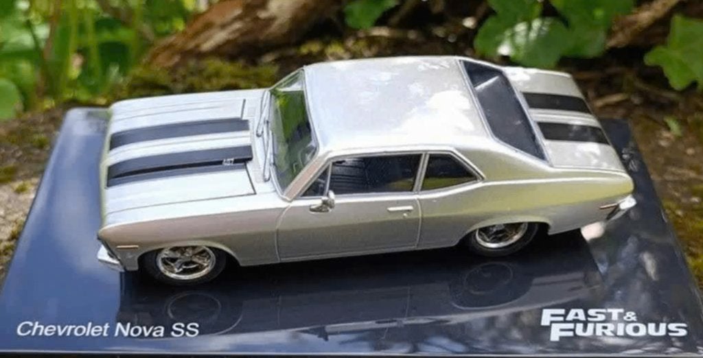 CHEVROLET NOVA SS 1972 schaal 1/43 FAST & FURIOUS ALTAYA 44, Hobby en Vrije tijd, Verzenden, Nieuw, Auto, Overige merken