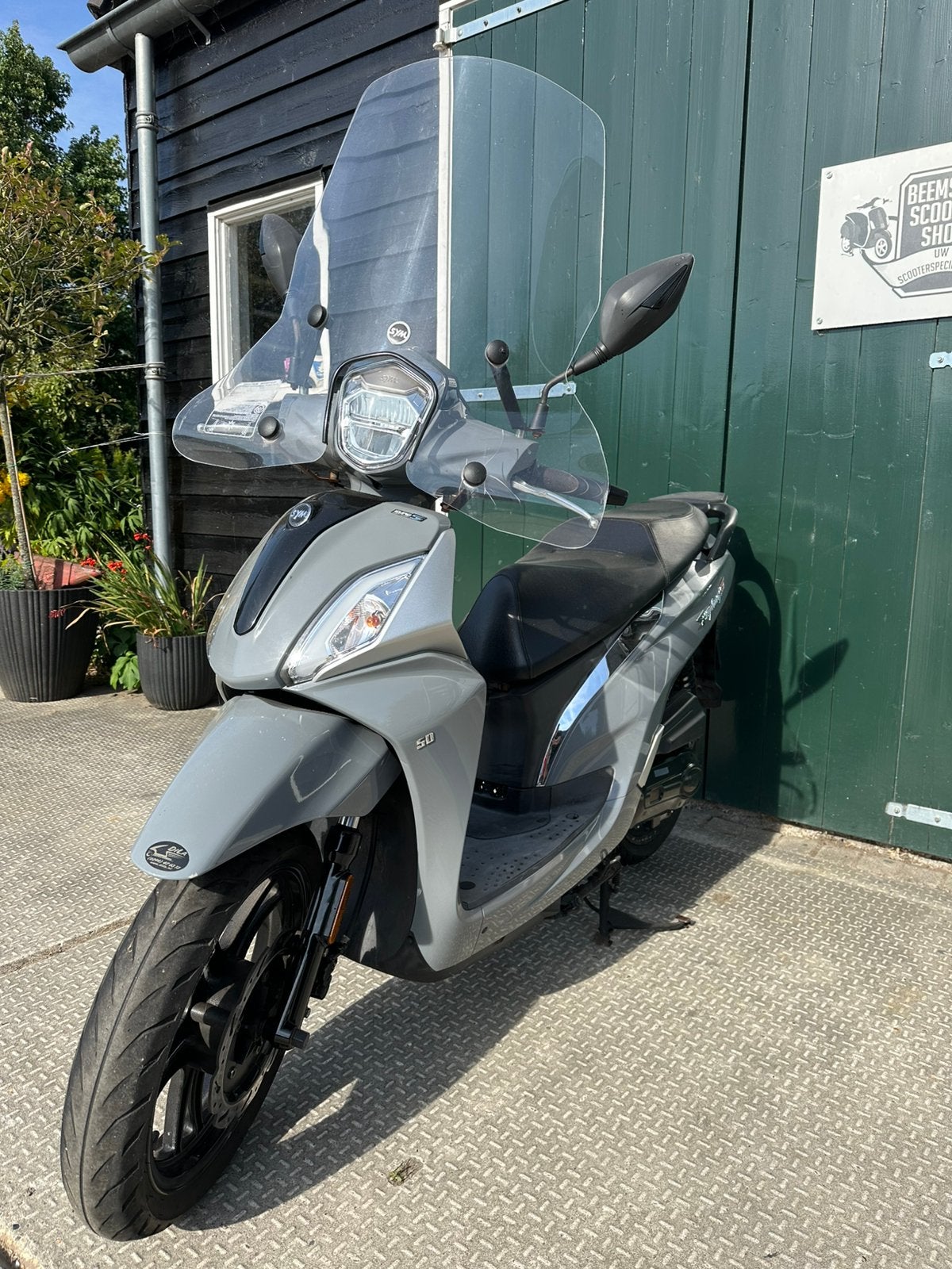 Sym Symphony 2022 Nardo grey 1e eigenaar loopt niet, Fietsen en Brommers, Scooters | SYM, Ophalen, Zo goed als nieuw, Benzine