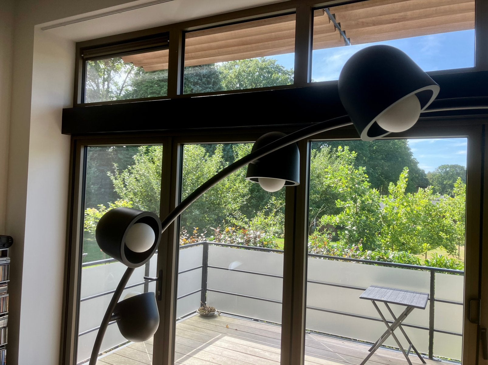Fatboy staande antraciete lamp zgan, Ophalen, Zo goed als nieuw, Metaal, 200 cm of meer
