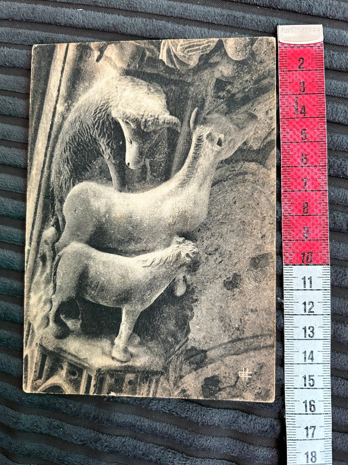 A..45 Oude kunstkaart religie Kathedraal de Chartres, Verzamelen, Ansichtkaarten | Themakaarten, Ophalen of Verzenden, 1980 tot heden