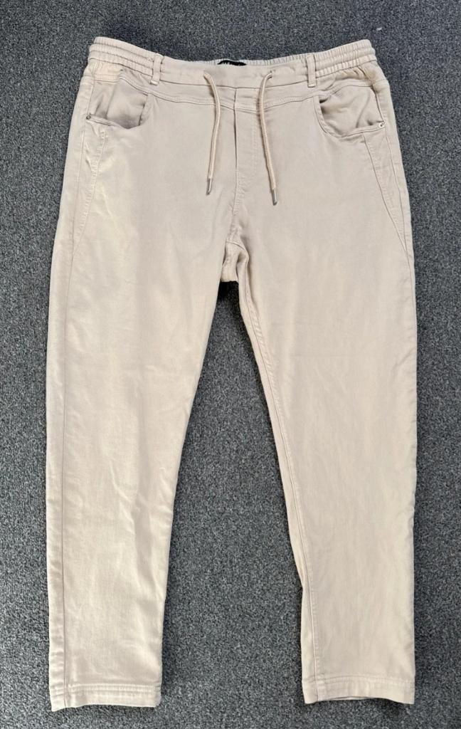 broek MS Mode maat 46, Kleding | Dames, Broeken en Pantalons, Verzenden, Beige, Maat 46/48 (XL) of groter, Zo goed als nieuw