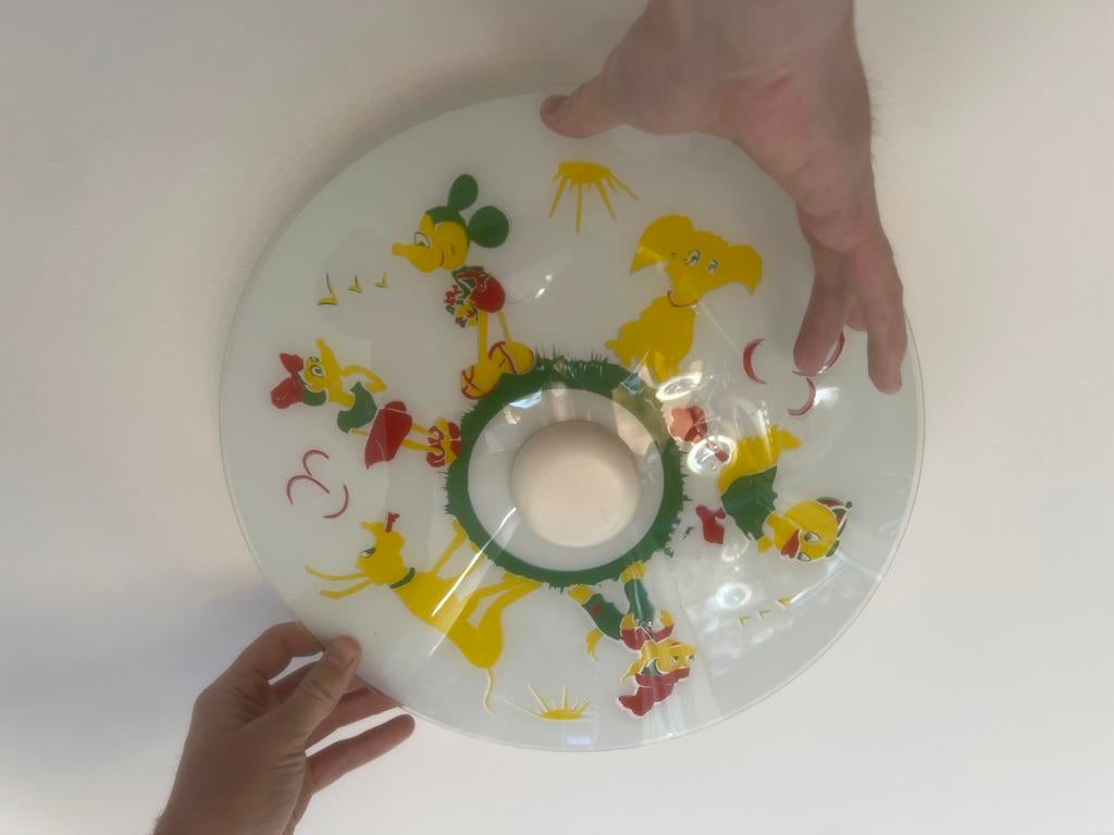 Disney plafondlamp vintage, Huis en Inrichting, Ophalen of Verzenden, Zo goed als nieuw
