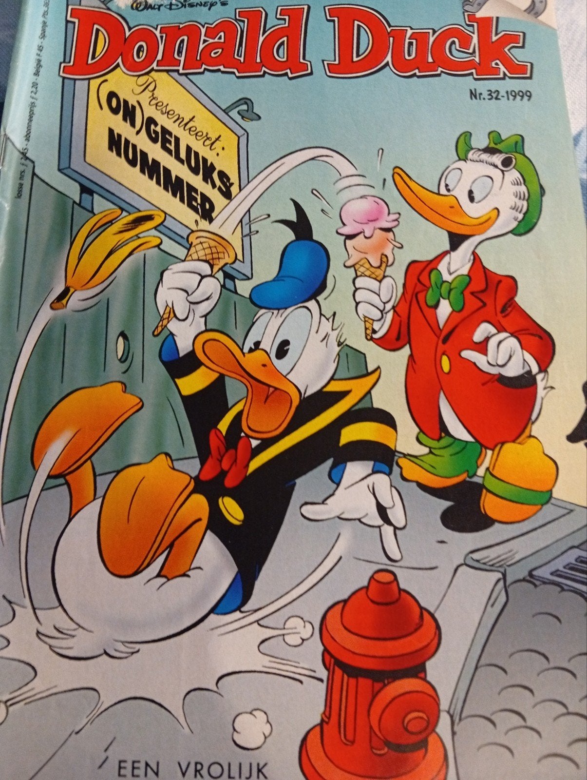 Donald Duck Nr. 32-1999 - Het (On)geluksnummer, Ophalen of Verzenden, Gelezen, Overige typen