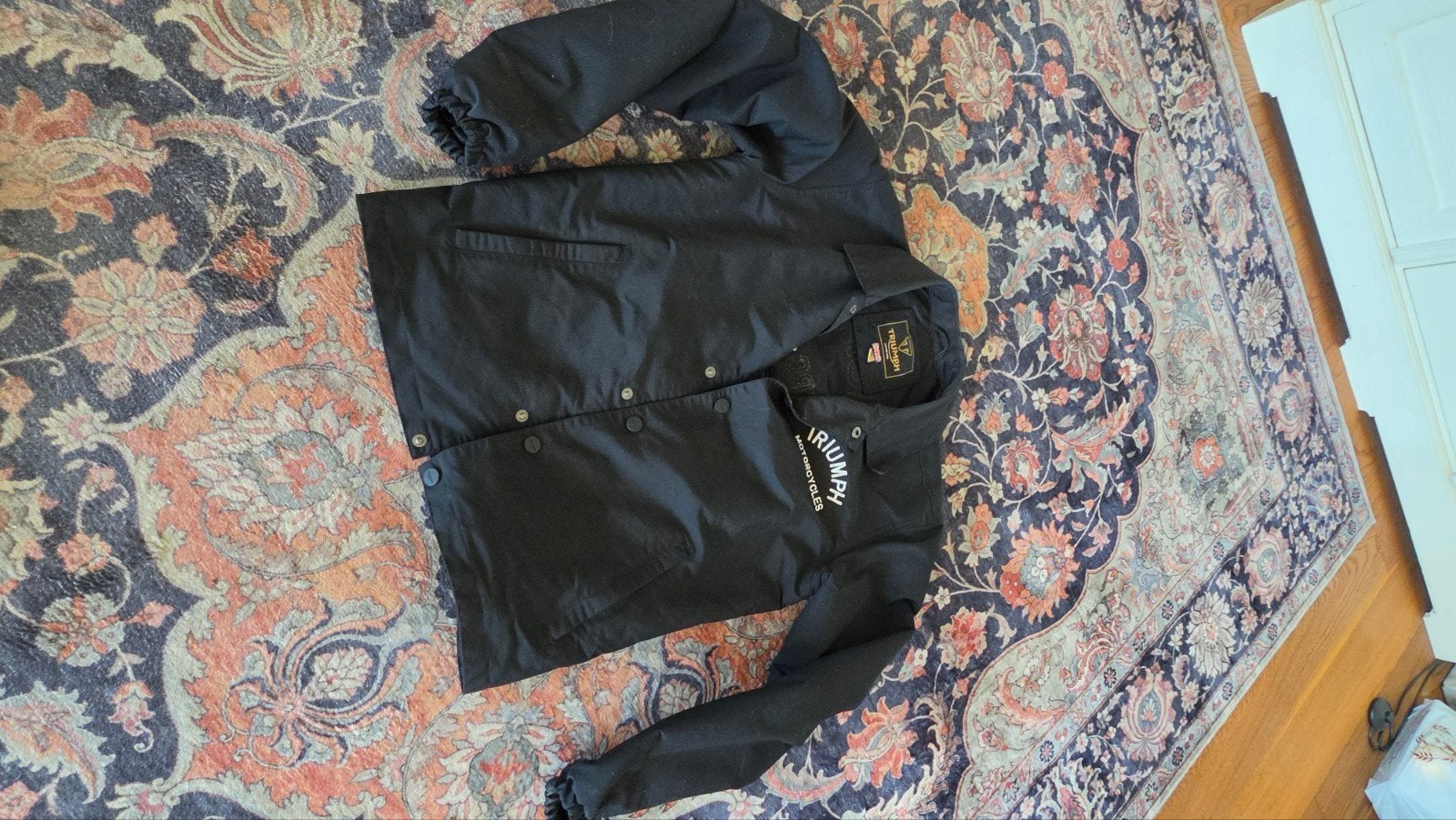 Mooie vrijwel nieuwe originele Triumph jas - Maat M, Motoren, Kleding | Motorkleding, Ophalen of Verzenden, Tweedehands, Jas | textiel