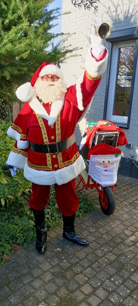 KERSTMAN OP BEZOEK, Ophalen of Verzenden