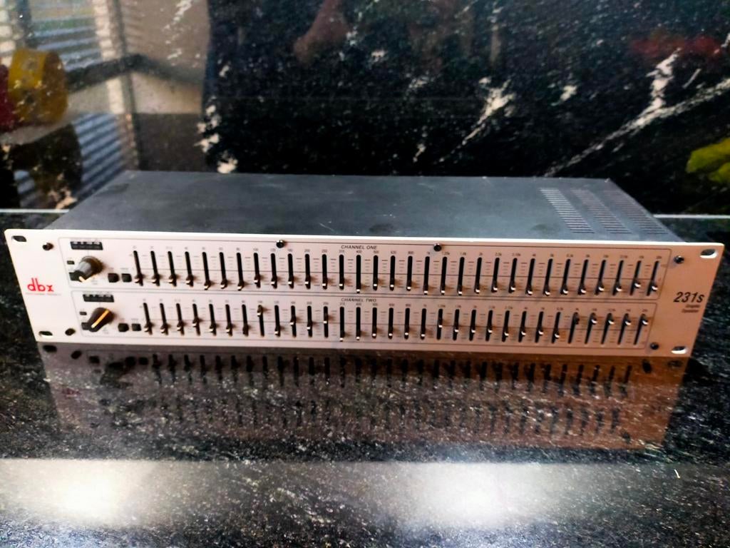dbx 231s Grafische Equalizer – 2x 31-bands – In topstaat!, Muziek en Instrumenten, Effecten, Zo goed als nieuw, Equalizer, Ophalen of Verzenden