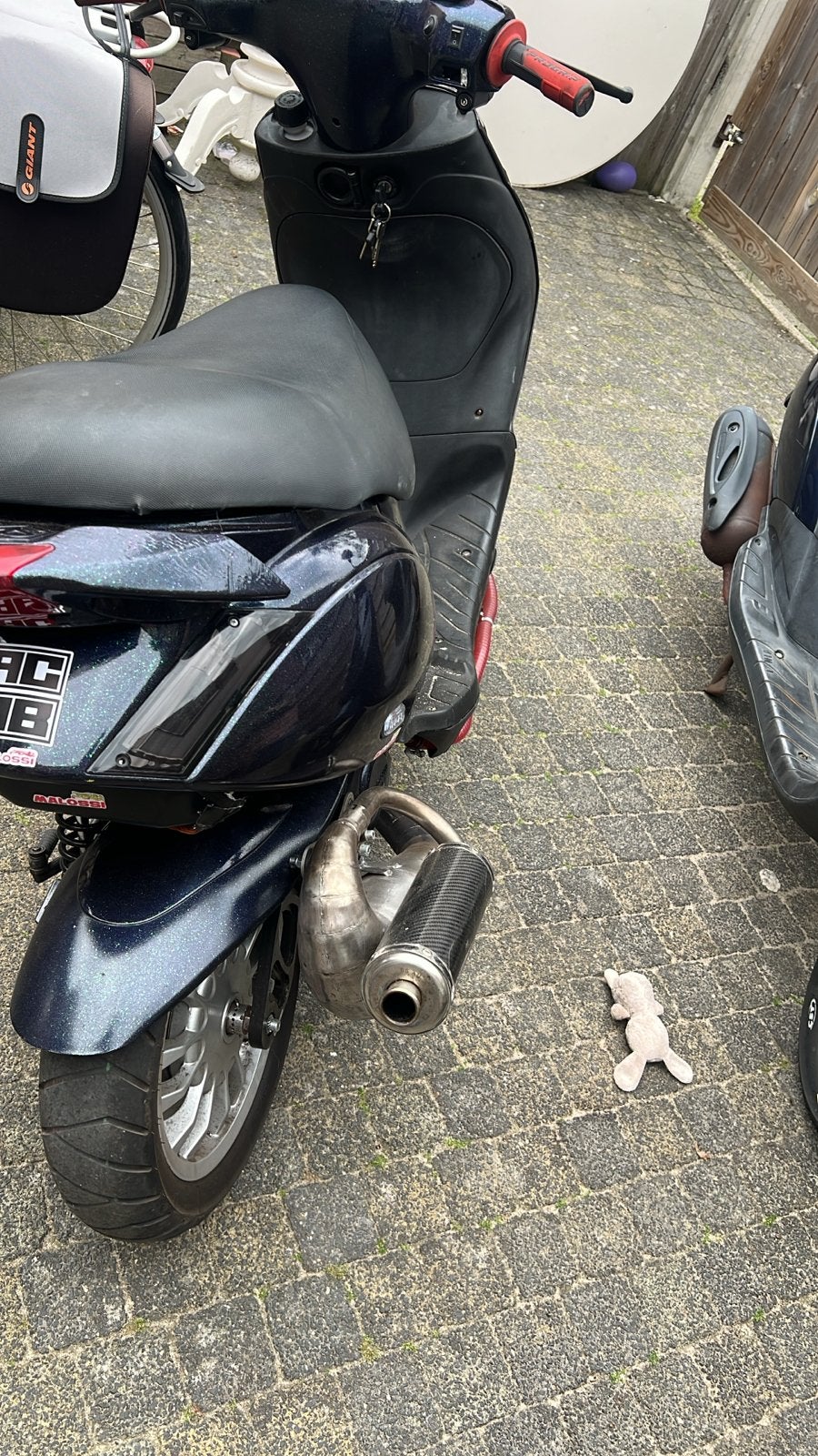 DDL 360 uitlaat, Fietsen en Brommers, Brommeronderdelen | Scooters, Ophalen, Gebruikt, Uitlaat, Piaggio