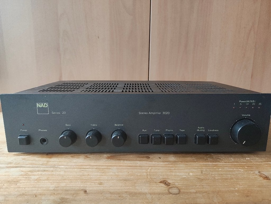 NAD 3020 Integrated Amplifier, Gebruikt, Ophalen, Overige merken, Minder dan 60 watt