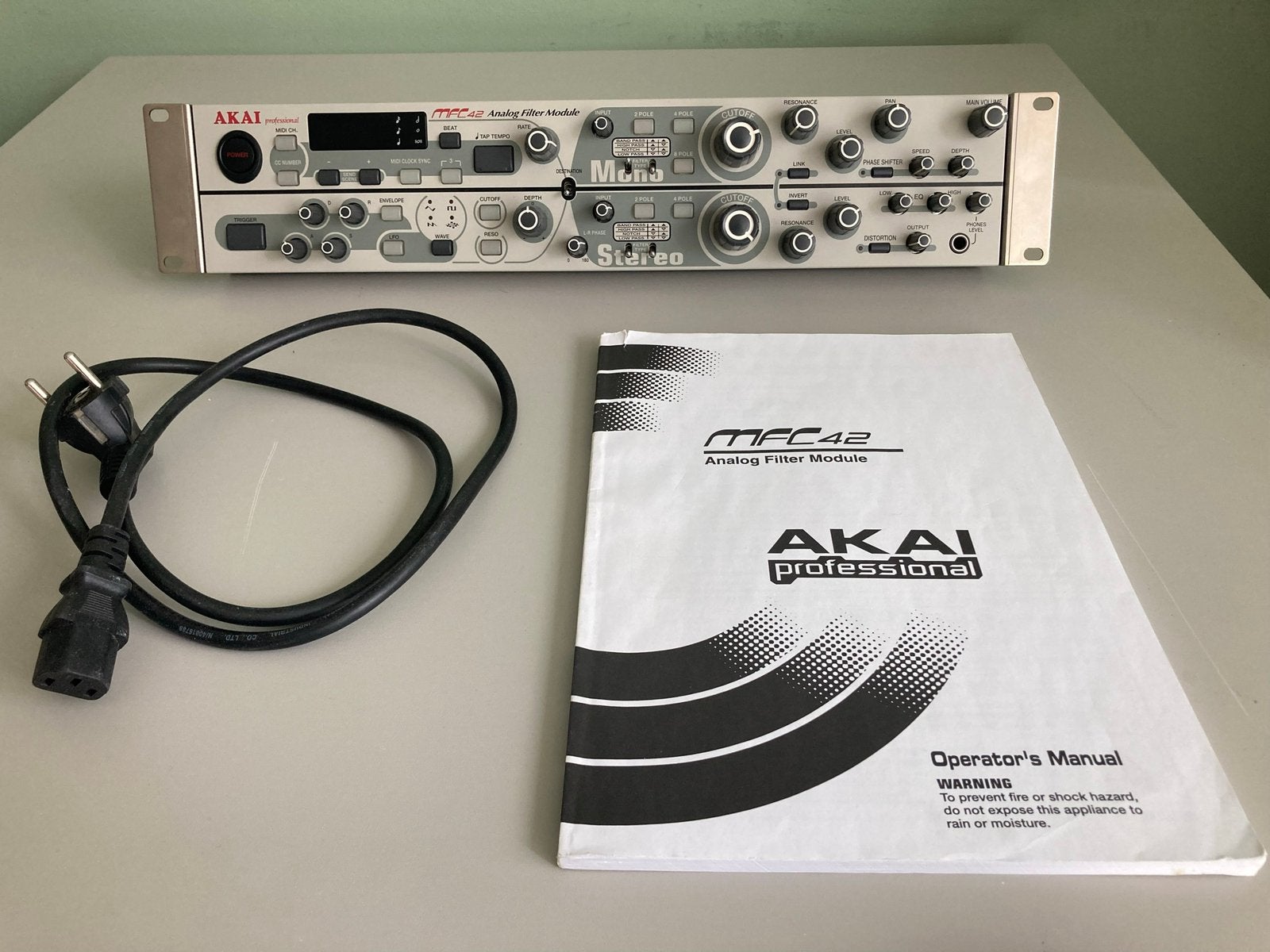 Akai MFC-42 Analoge Stereo Filterbank, Ophalen, Zo goed als nieuw