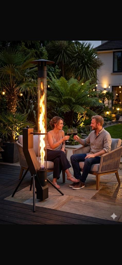 Palletkachel terrasverwarmer pelletkachel heater, Ophalen of Verzenden, Nieuw, Gas, Vloer