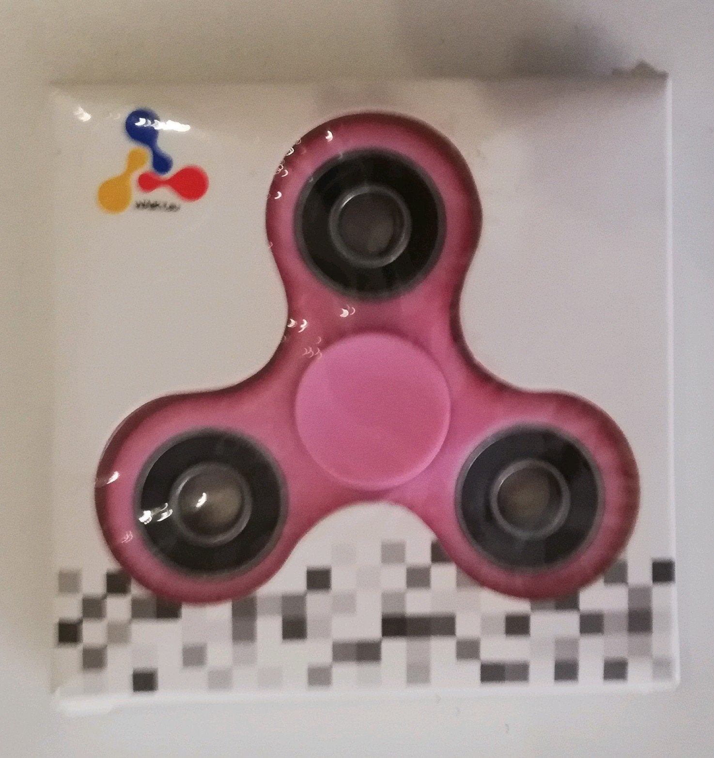 kado idee,... fidget spinner/hand spinner roze, Ophalen, Zo goed als nieuw, Meisje