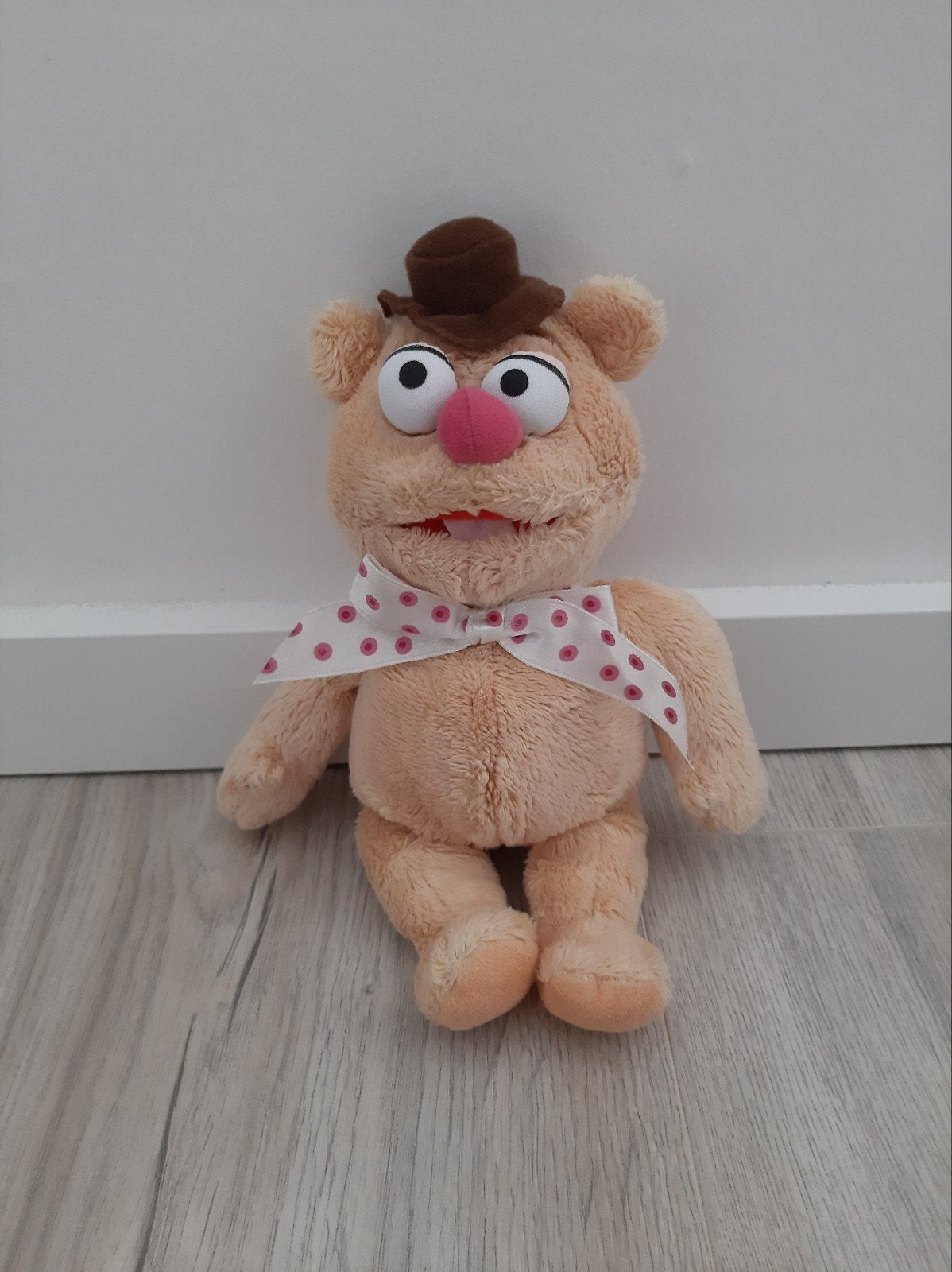 Knuffel fozzie beer the muppets bear K6047, Ophalen of Verzenden, Zo goed als nieuw, Beer