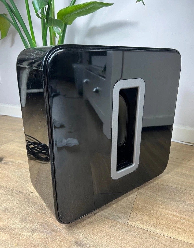 Sonos Sub Zwart, 150 watt of meer, Subwoofer, WiFi, Ophalen of Verzenden