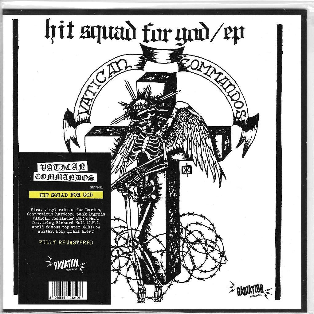 vatican commandos / hit squad for god ep - punk - geel vinyl, Verzenden, Nieuw in verpakking, Rock en Metal
