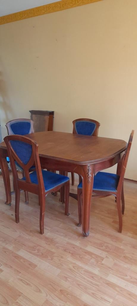 Jugendstill eettafel, Antiek en Kunst, Ophalen of Verzenden