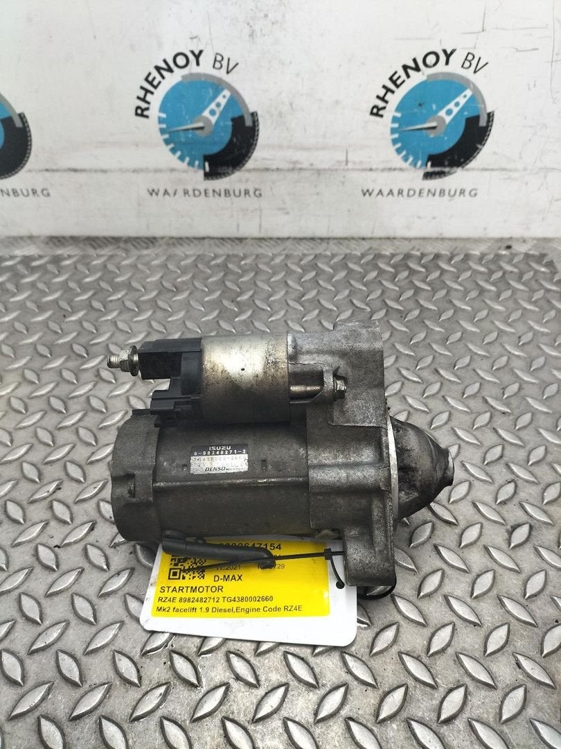 ISUZU D-MAX STARTMOTOR 8982482712 2021, Ophalen of Verzenden, Gebruikt, Stiba lid