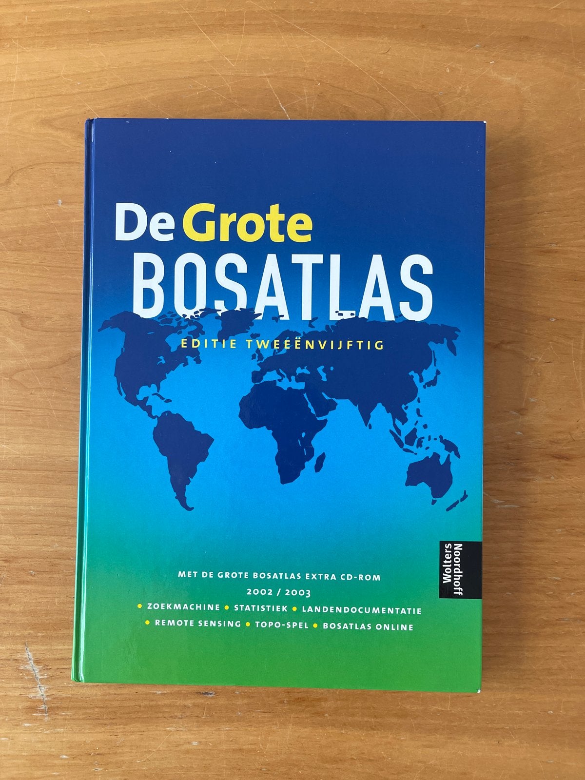 De Grote Bosatlas Editie 52 - Zo goed als nieuw, Boeken, Bosatlas, 2000 tot heden, Ophalen of Verzenden, Zo goed als nieuw