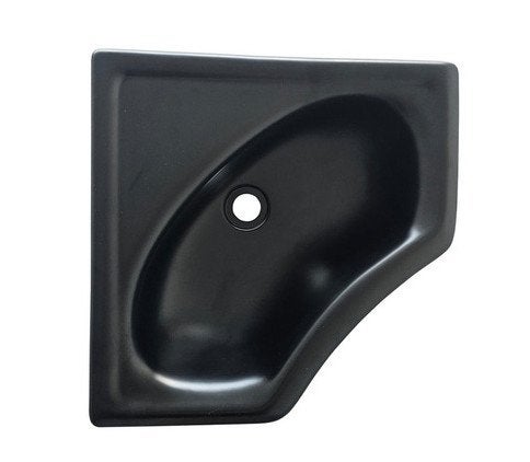 Hoekwasbak zwart 345x345mm, Buurserstraat 15 A, 7481 EG,Haaksbergen, Ophalen of Verzenden, Info@123CamperOnderdelen.nl, Nieuw