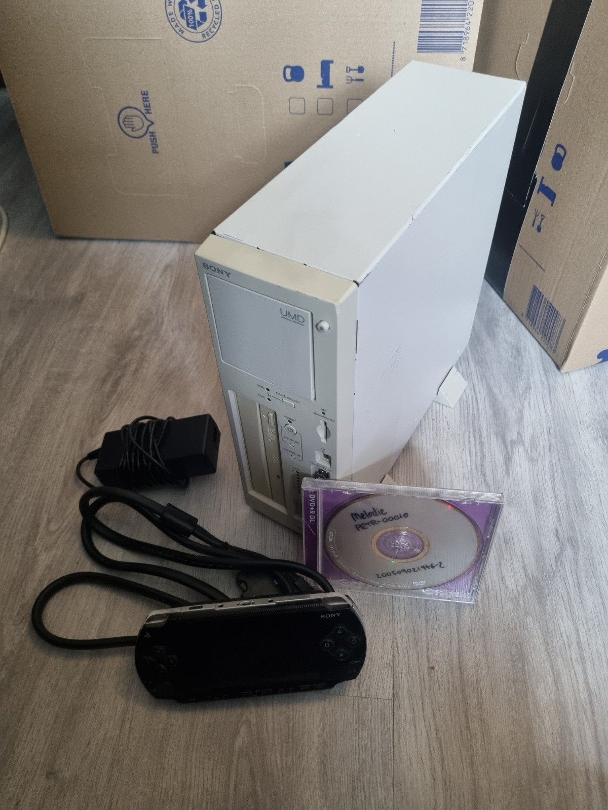 PSP DTP-T1000A Development Tool, Spelcomputers en Games, Verzenden, Gebruikt, Zwart, PSP