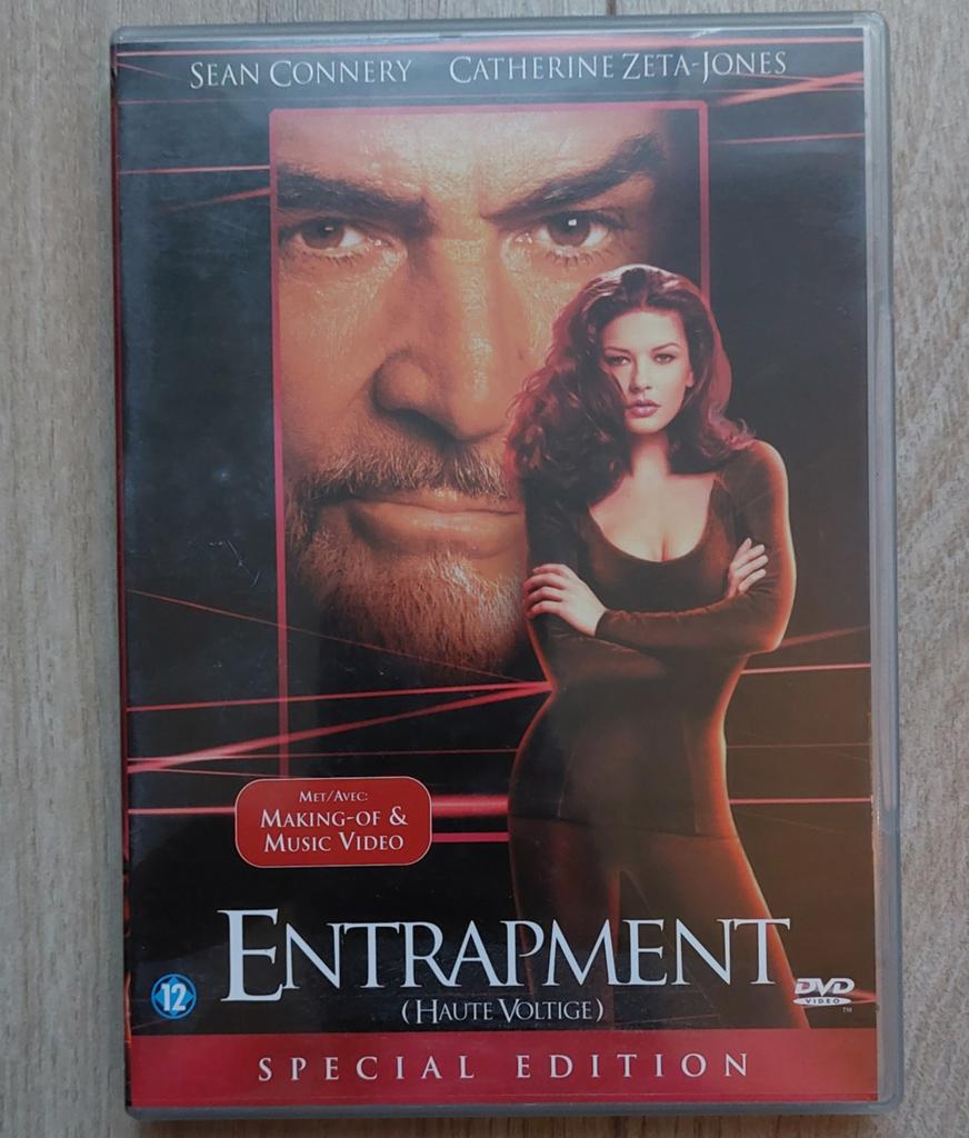 DVD - Entrapment - Special Edition - Sean Connery, Vanaf 12 jaar, Ophalen of Verzenden, Zo goed als nieuw, Actiethriller