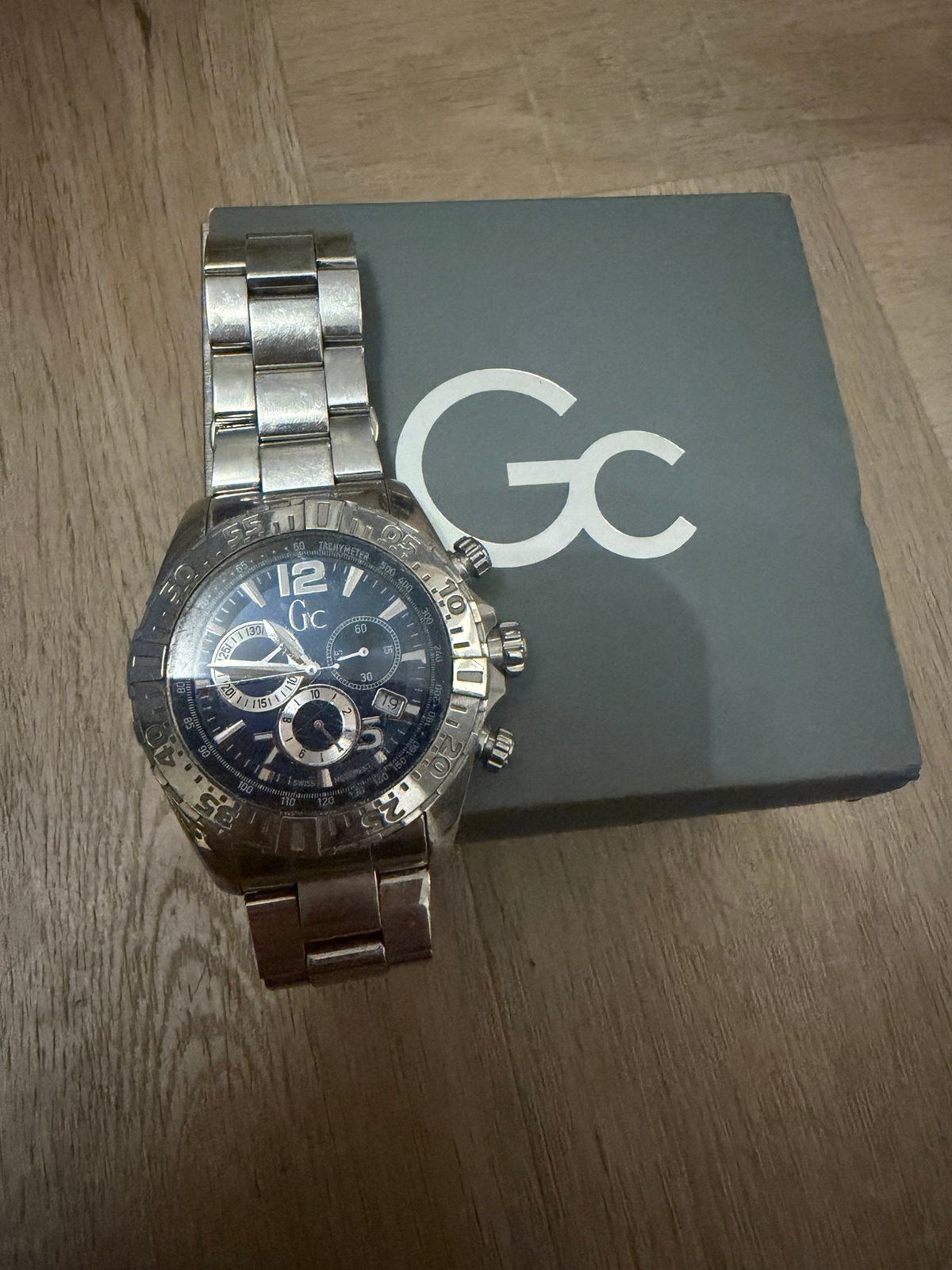 GC guess, Ophalen of Verzenden, Zo goed als nieuw, Staal, Guess
