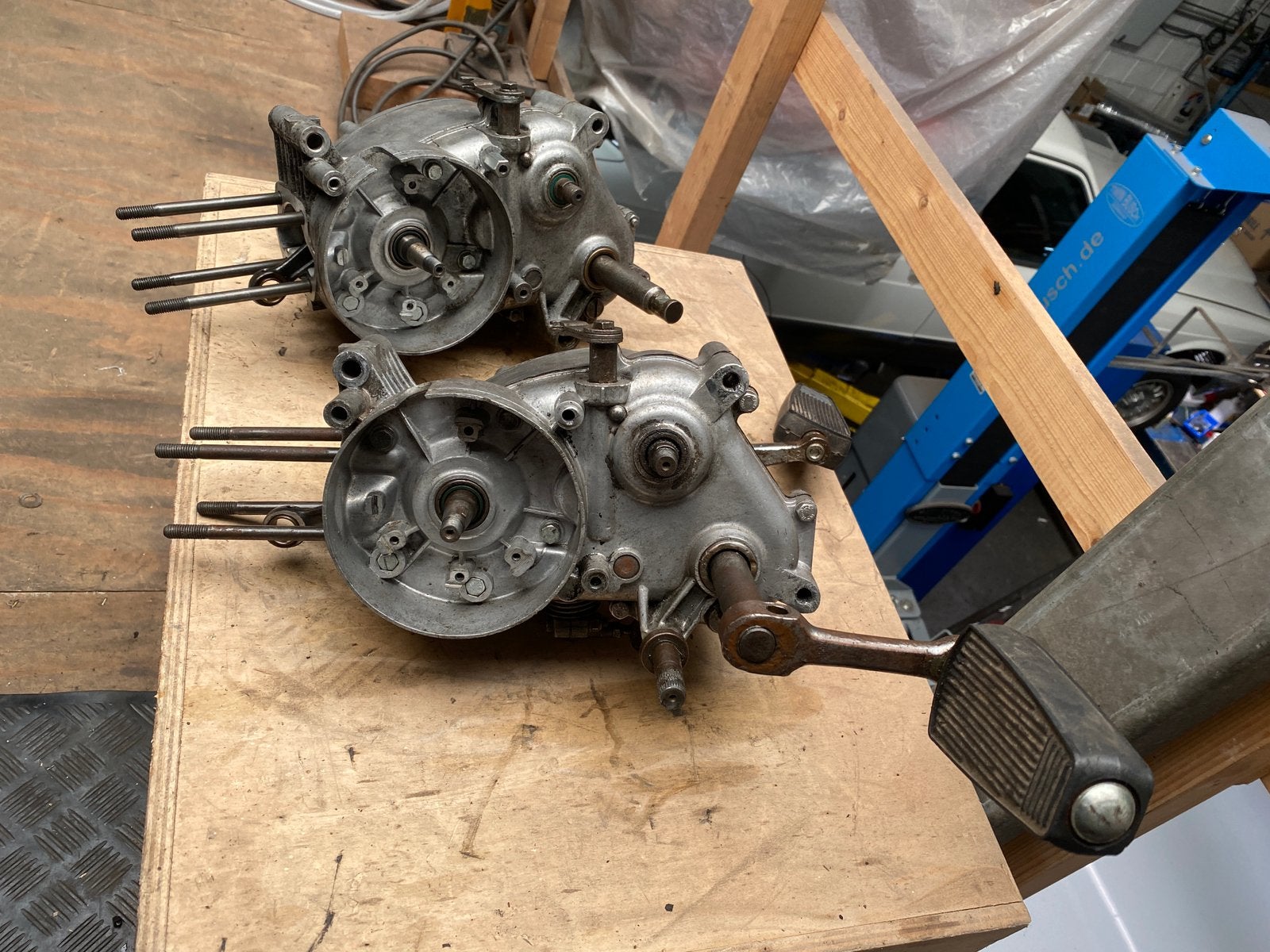 2x Kreidler motorblok 3-bak voetschakeling, Ophalen of Verzenden, Gebruikt, Blok