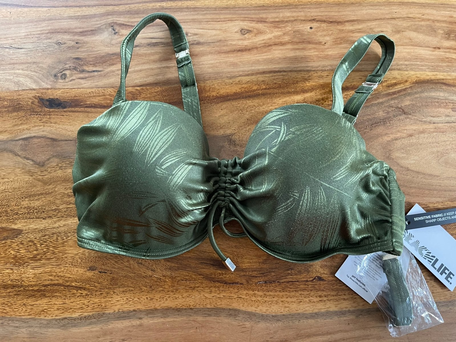 Beachlife bikini top maat 40c kan strapless, Verzenden, Nieuw, Groen, Overige typen