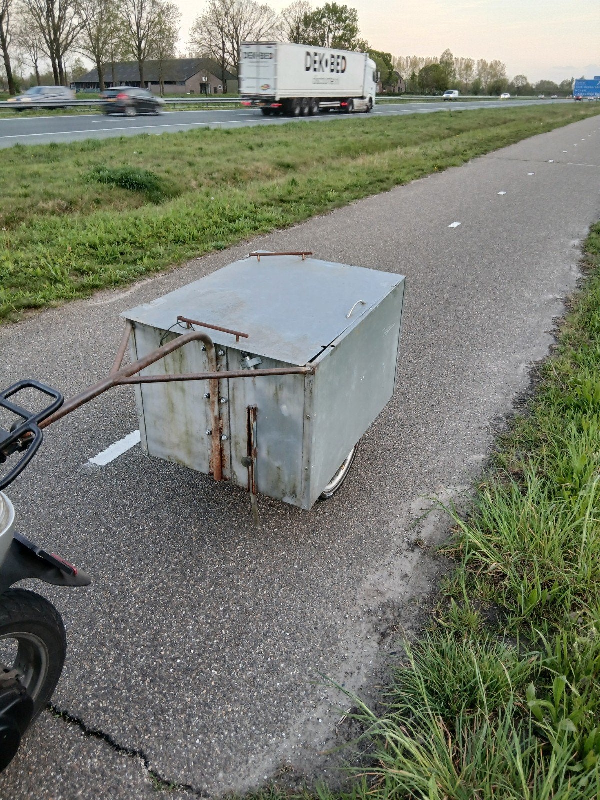 Viskar fietskar, Ophalen of Verzenden, Kinderkar